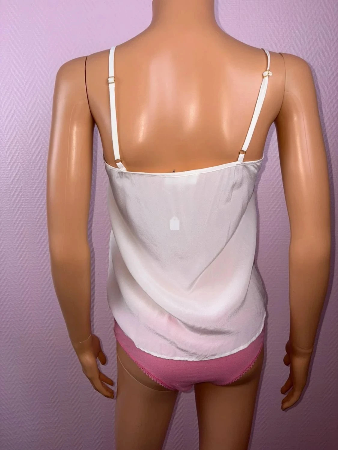 Silk tank top from Des Petits Hauts size 36 – photo 4
